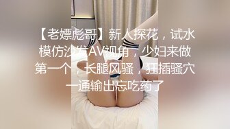 【老嫖彪哥】新人探花，试水模仿沙发AV视角，少妇来做第一个，长腿风骚，狂插骚穴一通输出忘吃药了