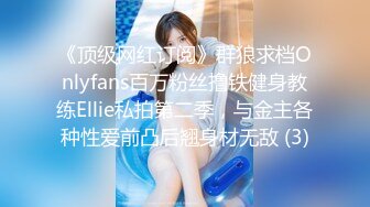 《顶级网红订阅》群狼求档Onlyfans百万粉丝撸铁健身教练Ellie私拍第二季，与金主各种性爱前凸后翘身材无敌 (3)